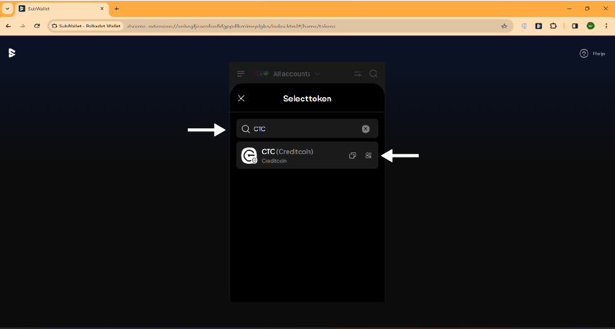 Copy address